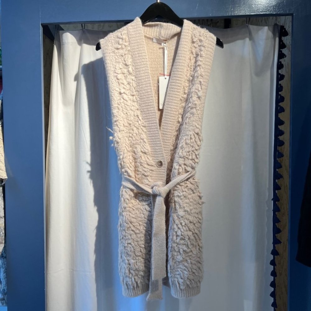 Alpaca Wrap Vest by TONET